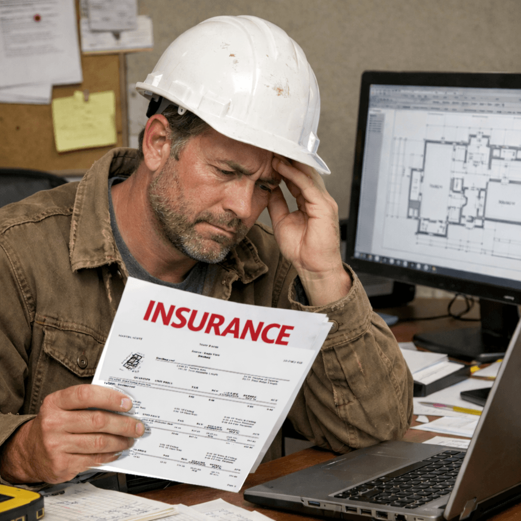 Contractor overwhelmed with insurance documents